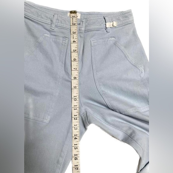 Aritzia Wilfred Free Modern Mid-rise Utility Pant/Gd Azurine blue - size 0 - Picture 5 of 9